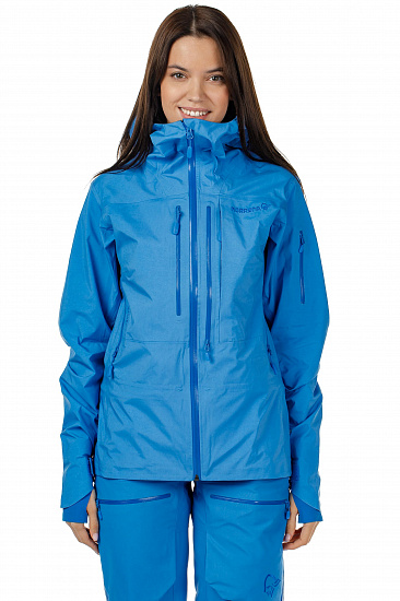 Куртка женская Norrona Lofoten Gore-Tex Pro Campanula - Фото 11 большая