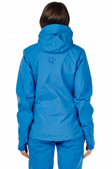 Куртка женская Norrona Lofoten Gore-Tex Pro Campanula - Фото 9 большая
