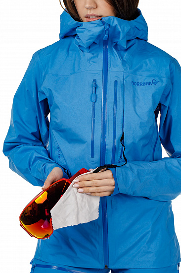 Куртка женская Norrona Lofoten Gore-Tex Pro Campanula - Фото 6 большая