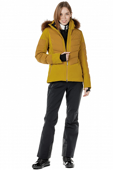 Куртка женская Mountain Force Anny Fur Gol.Palm/D.Tobacc - Фото 4 большая