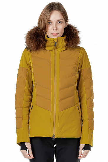 Куртка женская Mountain Force Anny Fur Gol.Palm/D.Tobacc - Фото 5 большая