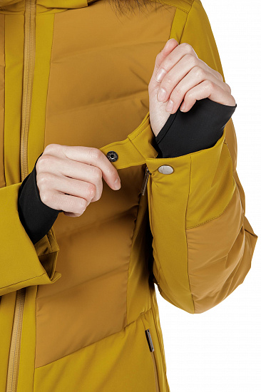 Куртка женская Mountain Force Anny Fur Gol.Palm/D.Tobacc - Фото 10 большая