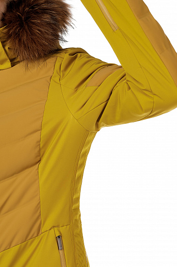Куртка женская Mountain Force Anny Fur Gol.Palm/D.Tobacc - Фото 12 большая
