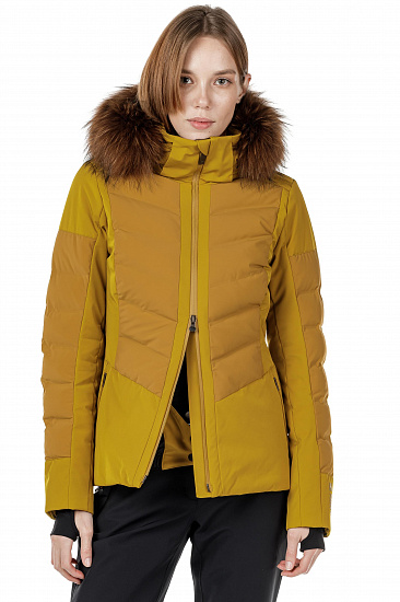 Куртка женская Mountain Force Anny Fur Gol.Palm/D.Tobacc - Фото 13 большая