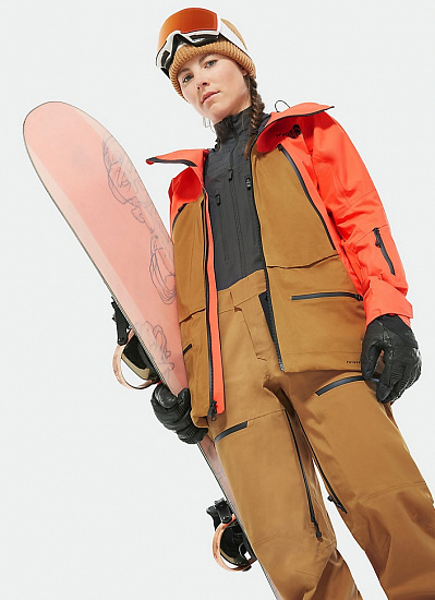 Куртка женская The North Face Purist Orange/Khaki - Фото 5 большая