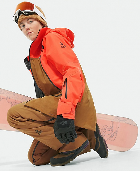 Куртка женская The North Face Purist Orange/Khaki - Фото 6 большая