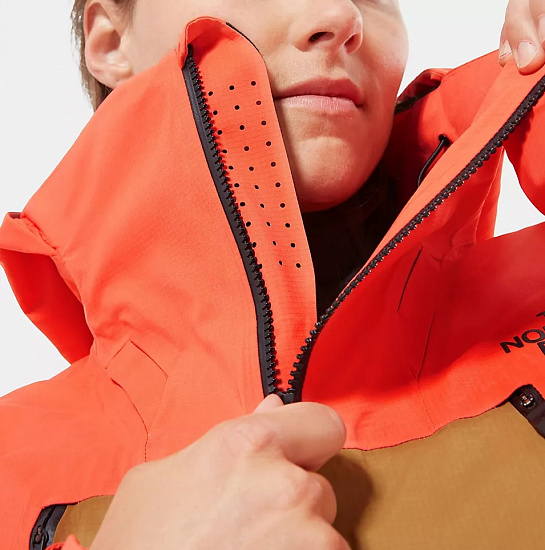 Куртка женская The North Face Purist Orange/Khaki - Фото 9 большая