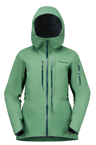 Куртка женская Norrona Lofoten Gore-Tex Pro Dark Ivy - Фото 1 большая