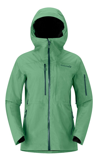 Куртка женская Norrona Lofoten Gore-Tex Insulated Dark Ivy - Фото 1 большая