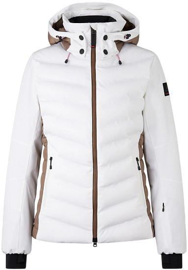 Куртка женская Bogner Fire+Ice Janka4 Offwhite - Фото 1 большая