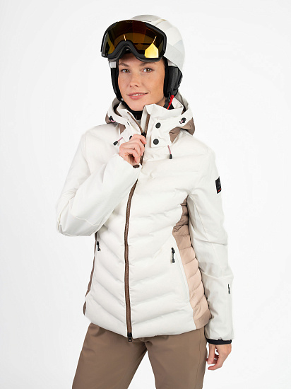 Куртка женская Bogner Fire+Ice Janka4 Offwhite - Фото 7 большая