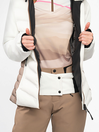 Куртка женская Bogner Fire+Ice Janka4 Offwhite - Фото 15 большая