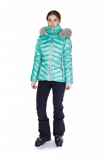 Куртка женская Toni Sailer Iris Solid Fur Green - Фото 13 большая