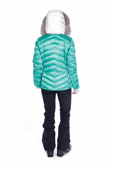 Куртка женская Toni Sailer Iris Solid Fur Green - Фото 14 большая