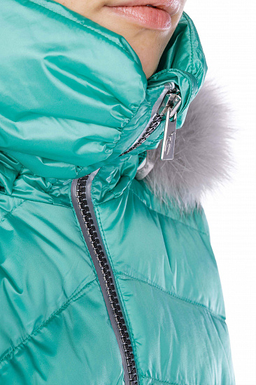 Куртка женская Toni Sailer Iris Solid Fur Green - Фото 6 большая