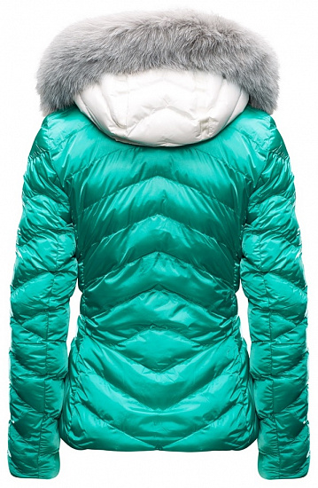 Куртка женская Toni Sailer Iris Solid Fur Green - Фото 2 большая