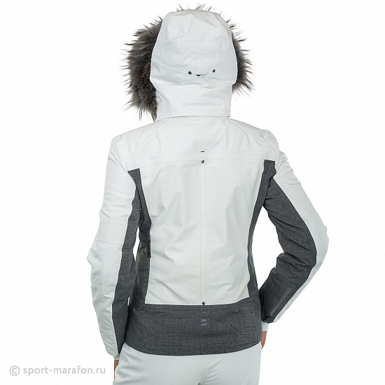 Куртка женская Mountain Force Rider Print White Linen Fur - Фото 12 большая