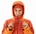 Куртка женская Mammut Casanna HS Thermo Hooded Pepper/Cheddar/Wing Teal - Фото 18 малая