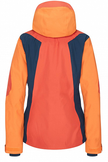 Куртка женская Mammut Casanna HS Thermo Hooded Pepper/Cheddar/Wing Teal - Фото 3 большая