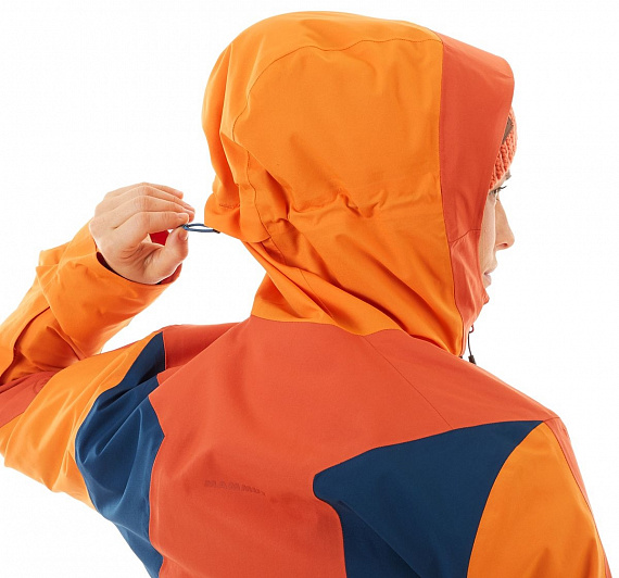 Куртка женская Mammut Casanna HS Thermo Hooded Pepper/Cheddar/Wing Teal - Фото 13 большая