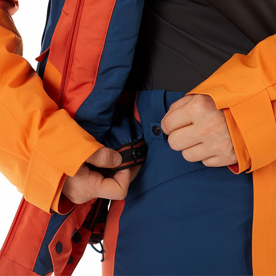 Куртка женская Mammut Casanna HS Thermo Hooded Pepper/Cheddar/Wing Teal - Фото 17 большая