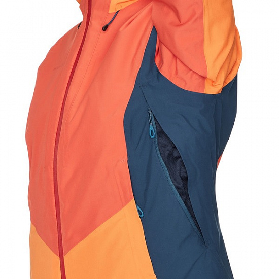 Куртка женская Mammut Casanna HS Thermo Hooded Pepper/Cheddar/Wing Teal - Фото 19 большая
