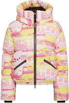 Куртка женская Kelly Donna Graffiti Жёлтый/Розовый