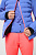 Куртка женская Bogner Fire+Ice Janka3 Blue/Coral - Фото 6 малая