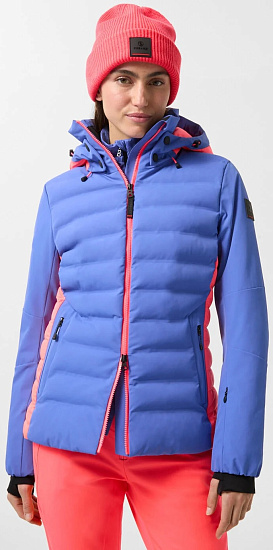 Куртка женская Bogner Fire+Ice Janka3 Blue/Coral - Фото 2 большая