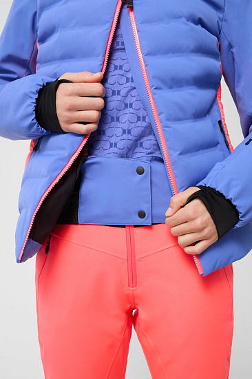 Куртка женская Bogner Fire+Ice Janka3 Blue/Coral - Фото 6 большая