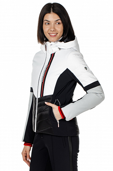 Куртка женская Descente Melina Super White - Фото 5 большая
