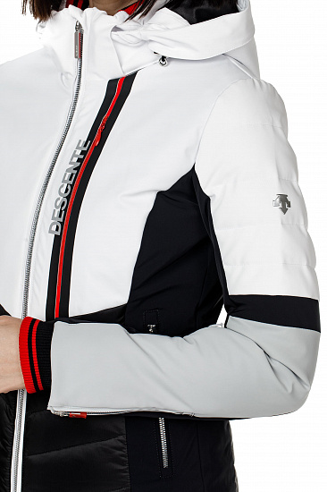 Куртка женская Descente Melina Super White - Фото 2 большая