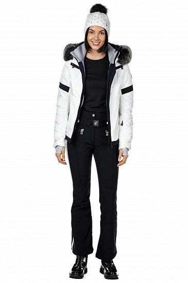 Куртка женская Toni Sailer Luna Fur Bright White - Фото 11 большая