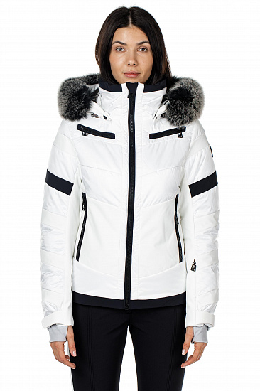 Куртка женская Toni Sailer Luna Fur Bright White - Фото 12 большая