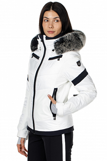 Куртка женская Toni Sailer Luna Fur Bright White - Фото 16 большая
