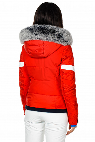 Куртка женская Toni Sailer Luna Fur Flame Red - Фото 14 большая