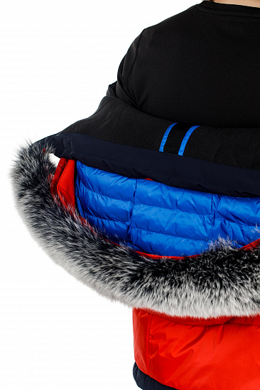Куртка женская Toni Sailer Luna Fur Flame Red - Фото 17 большая