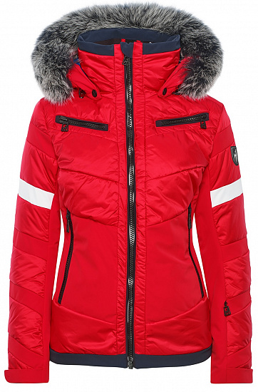 Куртка женская Toni Sailer Luna Fur Flame Red - Фото 1 большая