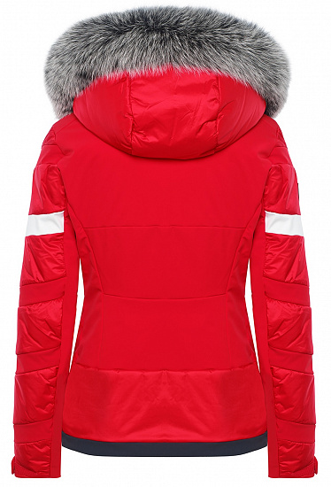 Куртка женская Toni Sailer Luna Fur Flame Red - Фото 2 большая