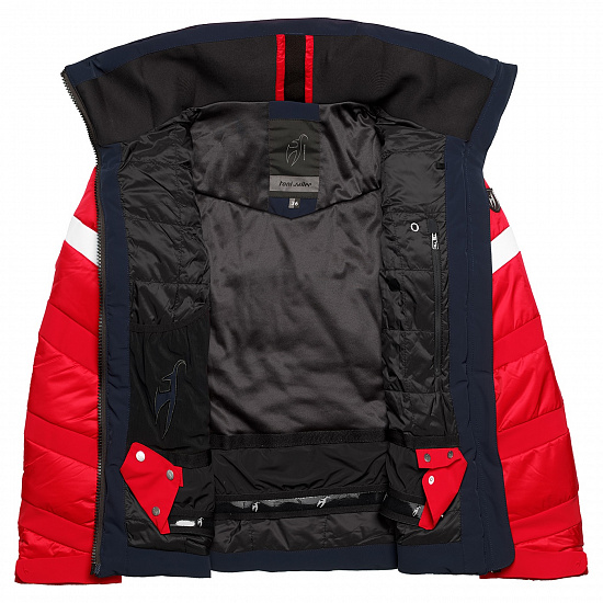Куртка женская Toni Sailer Luna Fur Flame Red - Фото 4 большая