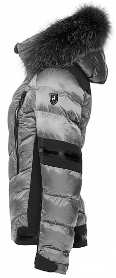 Куртка женская Toni Sailer Nele Splendid Fur Graphite - Фото 3 большая