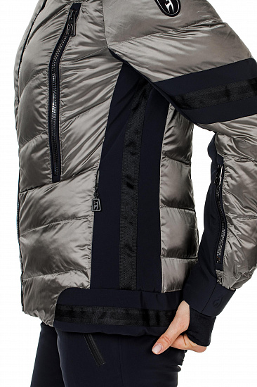 Куртка женская Toni Sailer Nele Splendid Fur Graphite - Фото 6 большая