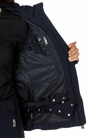 Куртка женская Toni Sailer Nele Splendid Fur Graphite - Фото 11 большая