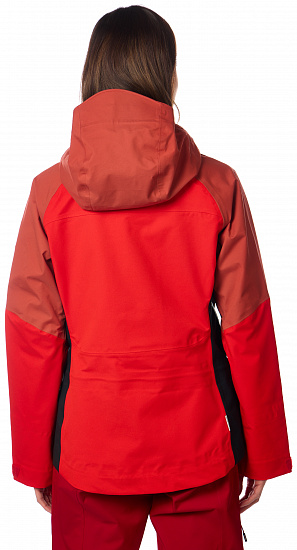 Куртка женская Maloja EiskogelM. Fire Red - Фото 5 большая