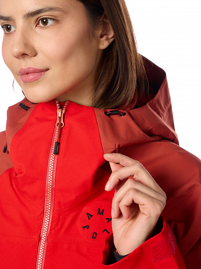 Куртка женская Maloja EiskogelM. Fire Red - Фото 6 большая
