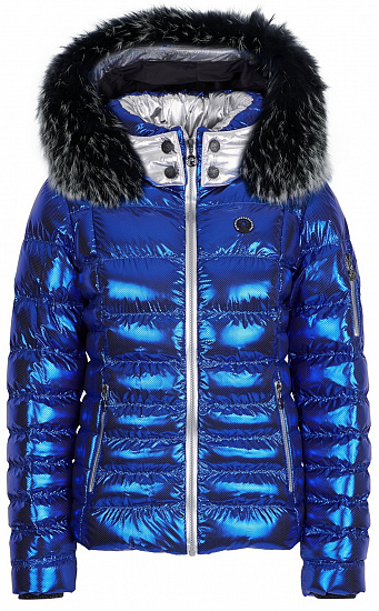 Куртка женская SportAlm Kyon m.Kap+P Denim dunkel - Фото 1 большая