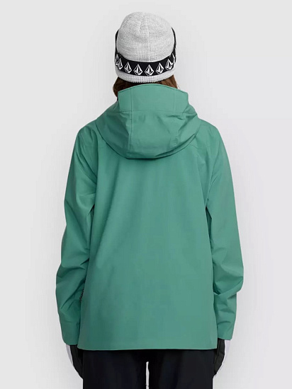 Куртка женская Volcom Cloudbreaker Stretch 30K Spruce Green - Фото 2 большая