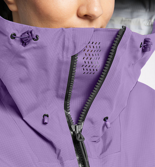 Куртка женская Haglofs Vassi GTX Pro Concrete/Purple Ice - Фото 6 большая