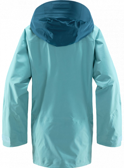 Куртка женская Haglofs Vassi GTX Pro Frost Blue/Dark Ocean - Фото 2 большая