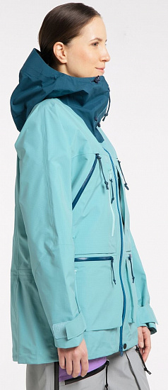 Куртка женская Haglofs Vassi GTX Pro Frost Blue/Dark Ocean - Фото 5 большая